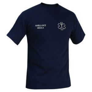 Tee-Shirt ambulancier marine