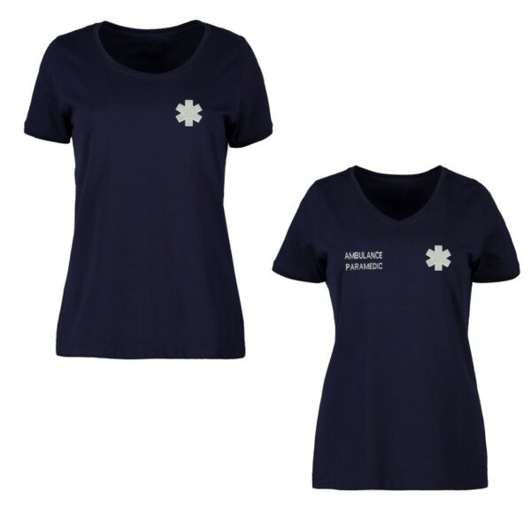 Tee-shirt PROWEAR iso 15797 femme marine