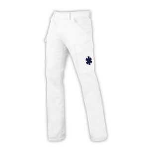 Pantalon d’intervention ambulancier blanc