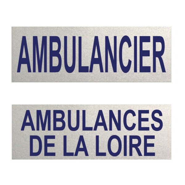 Dossard ambulancier 3M personnalisable - B40058