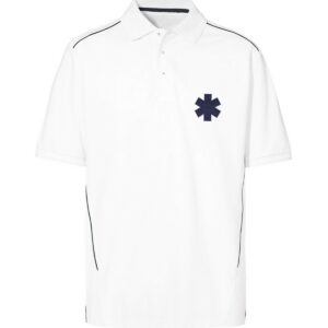 POLO PROWEAR PIPPING ISO15797 BLANC HOMME - POL1021