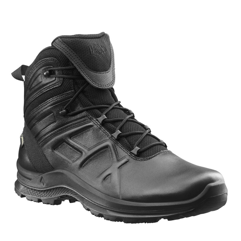 Chaussures d'intervention BLACK EAGLE Tactical 2.0 GTX mi-haute cuir - Made in EU