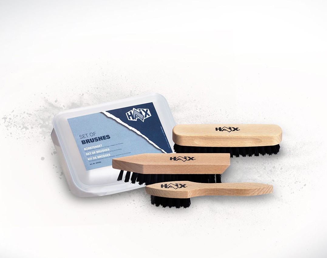 Set de 3 brosses d'entretien HAIX