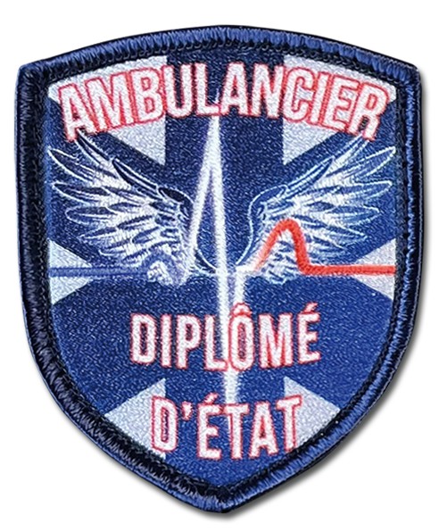 Ecusson 2004 Infinity AMBULANCIER DIPLÔMÉ D'ÉTAT