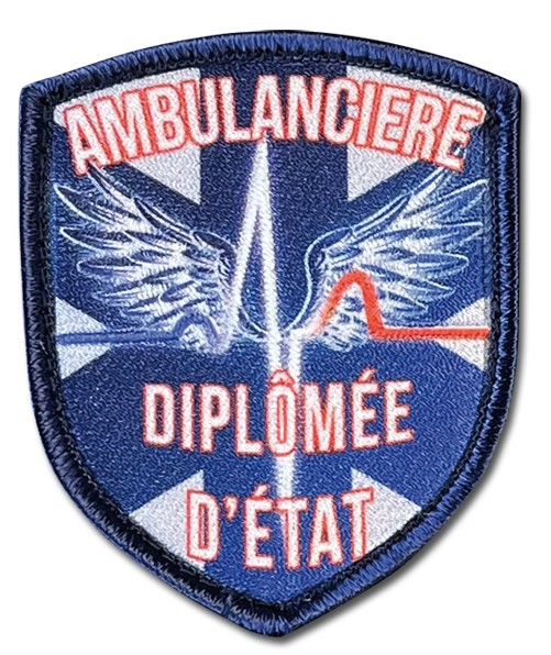 Ecusson 2004 Infinity AMBULANCIERE DIPLÔMÉE D'ÉTAT